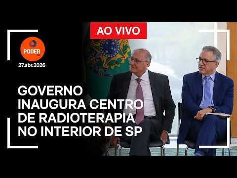 Ao vivo: governo inaugura centro de radioterapia no interior de SP