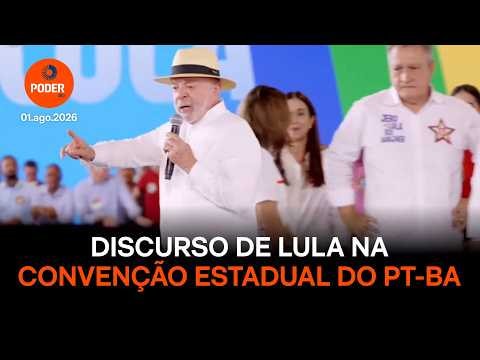 Lula pede votos na Bahia, mas lei só permite a partir de 16 de agosto