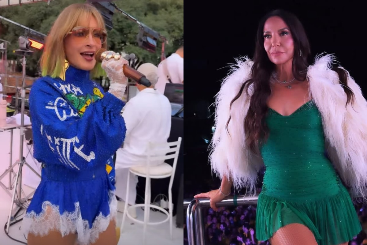 Claudia Leitte e Ivete Sangalo interagem após polêmica. Veja vídeo