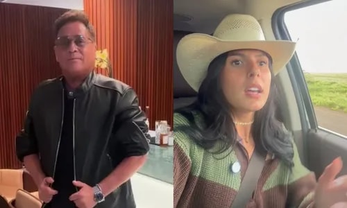 Leonardo faz anúncio ao completar 30 dias sem beber e ganha nova reação de Ana Castela: 'De novo'