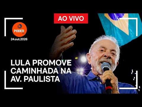 Ao vivo: Lula realiza ato na av. Paulista