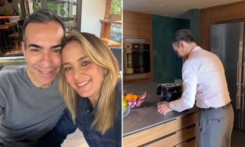 César Tralli desembolsa cerca de R$ 20 milhões e transforma dois apartamentos em mega refúgio de 400 m² de frente para o mar em Ipanema