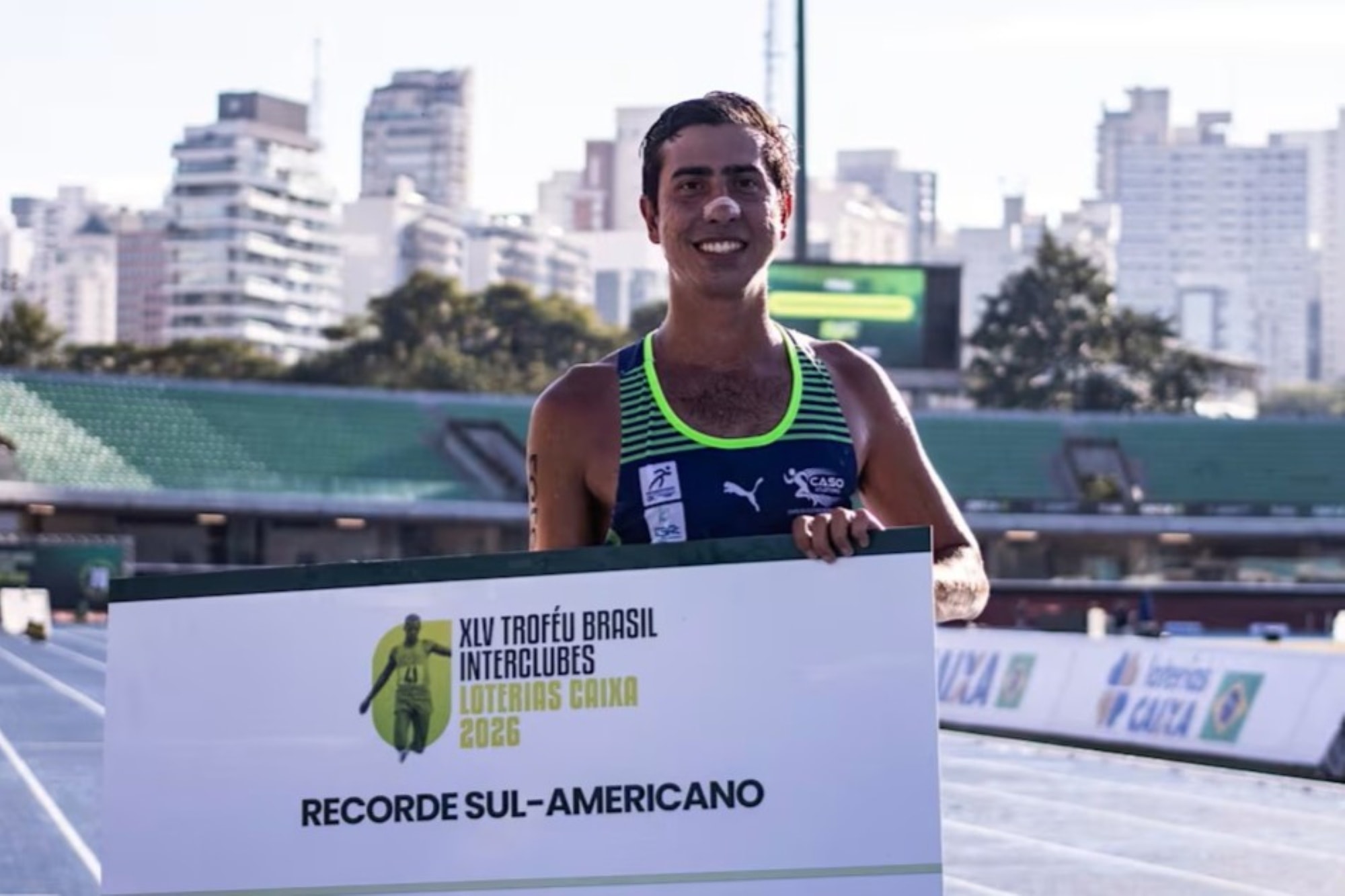 Troféu Brasil: Caio Bonfim é ouro na meia maratona de marcha atlética