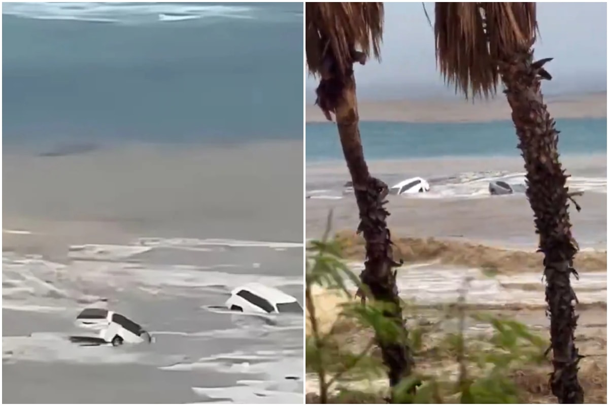 Tempestade tropical inunda estado mexicano e carros são arrastados ao mar