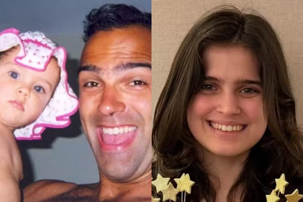 A emocionante homenagem da filha de Tadeu Schmidt para o apresentador