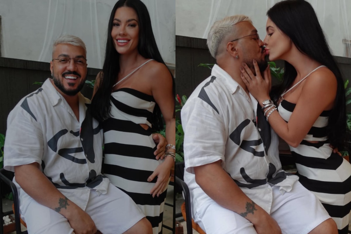 Belo abre o coração e diz como anda namoro com Rayane Figliuzzi