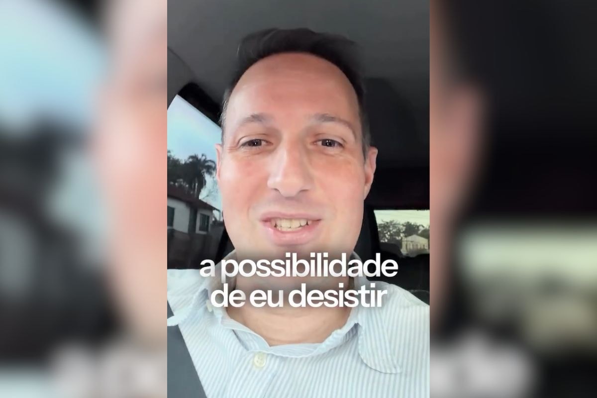 “Estão com medo”, diz Derrite ao negar saída da disputa pelo Senado