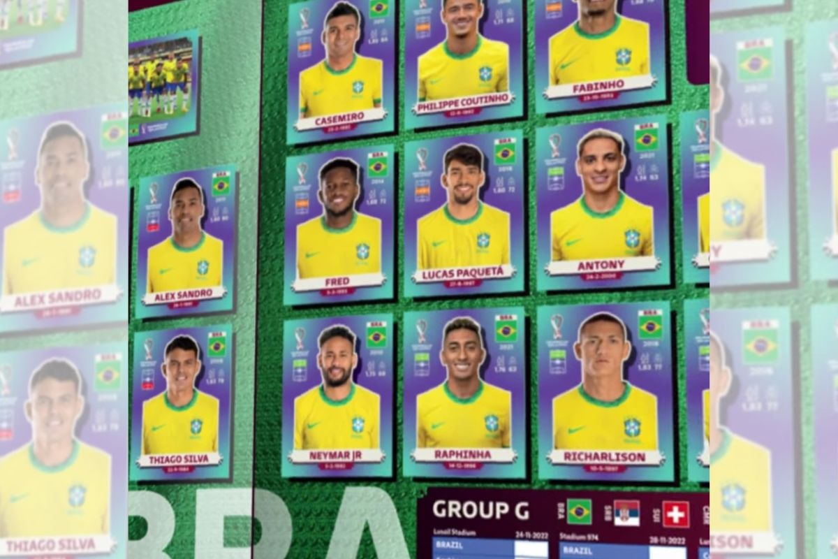 Quem ficou? Com corte de Wesley, restam 12 do Brasil no álbum da Copa