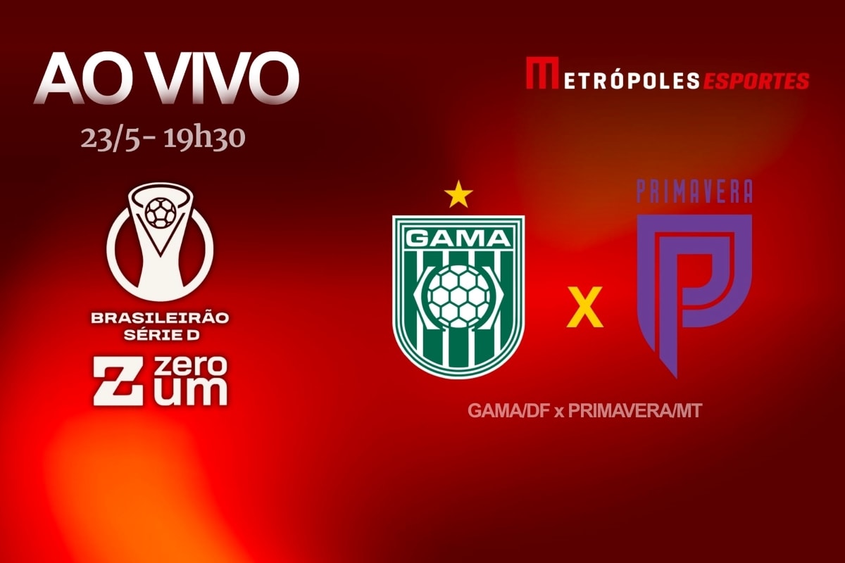 Série D ZeroUm: Metrópoles transmite Gama-DF x Primavera-MT ao vivo. Veja vídeo
