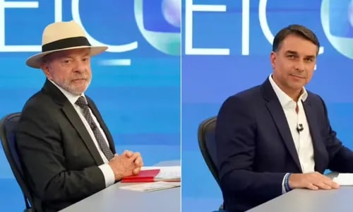 Flávio Bolsonaro e Lula disputam a presidência no 2º turno