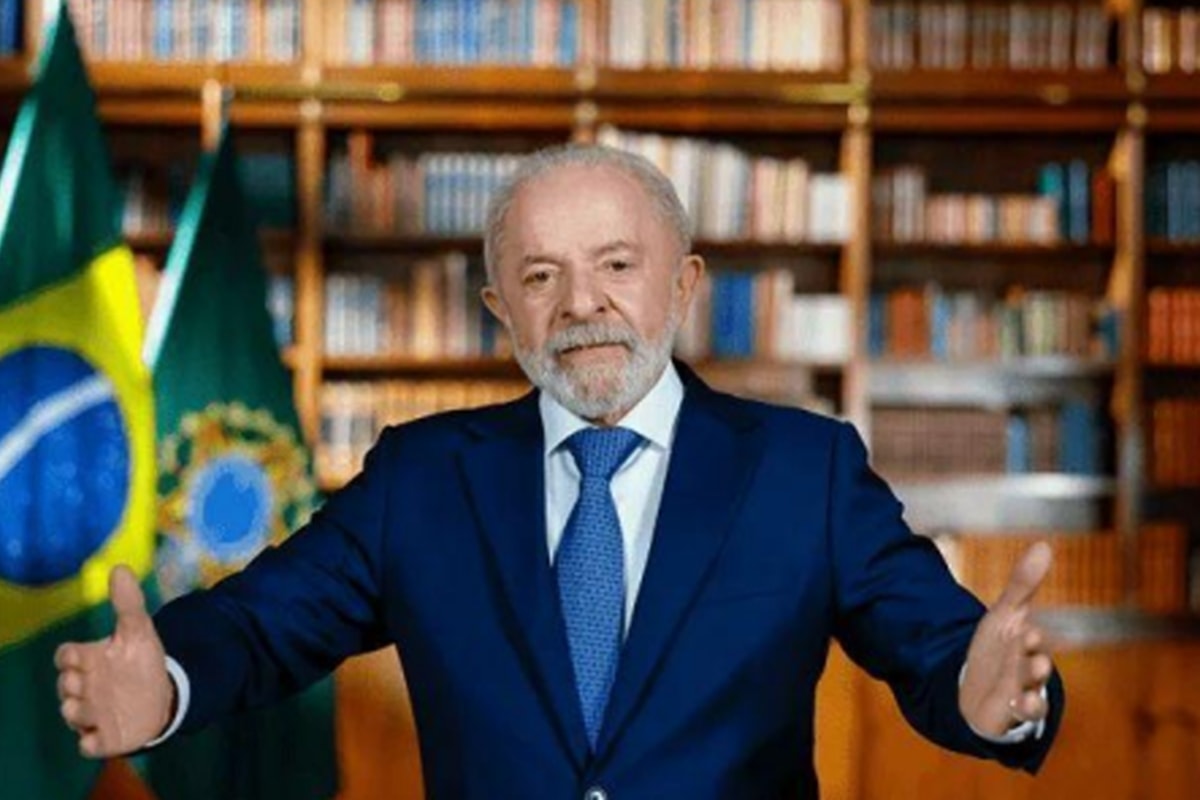 Lula em pronunciamento na TV: "Não somos e não seremos colônia de ninguém"