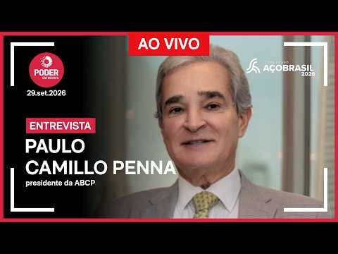 Ao vivo: Poder360 entrevista executivos no Congresso Aço Brasil 2026