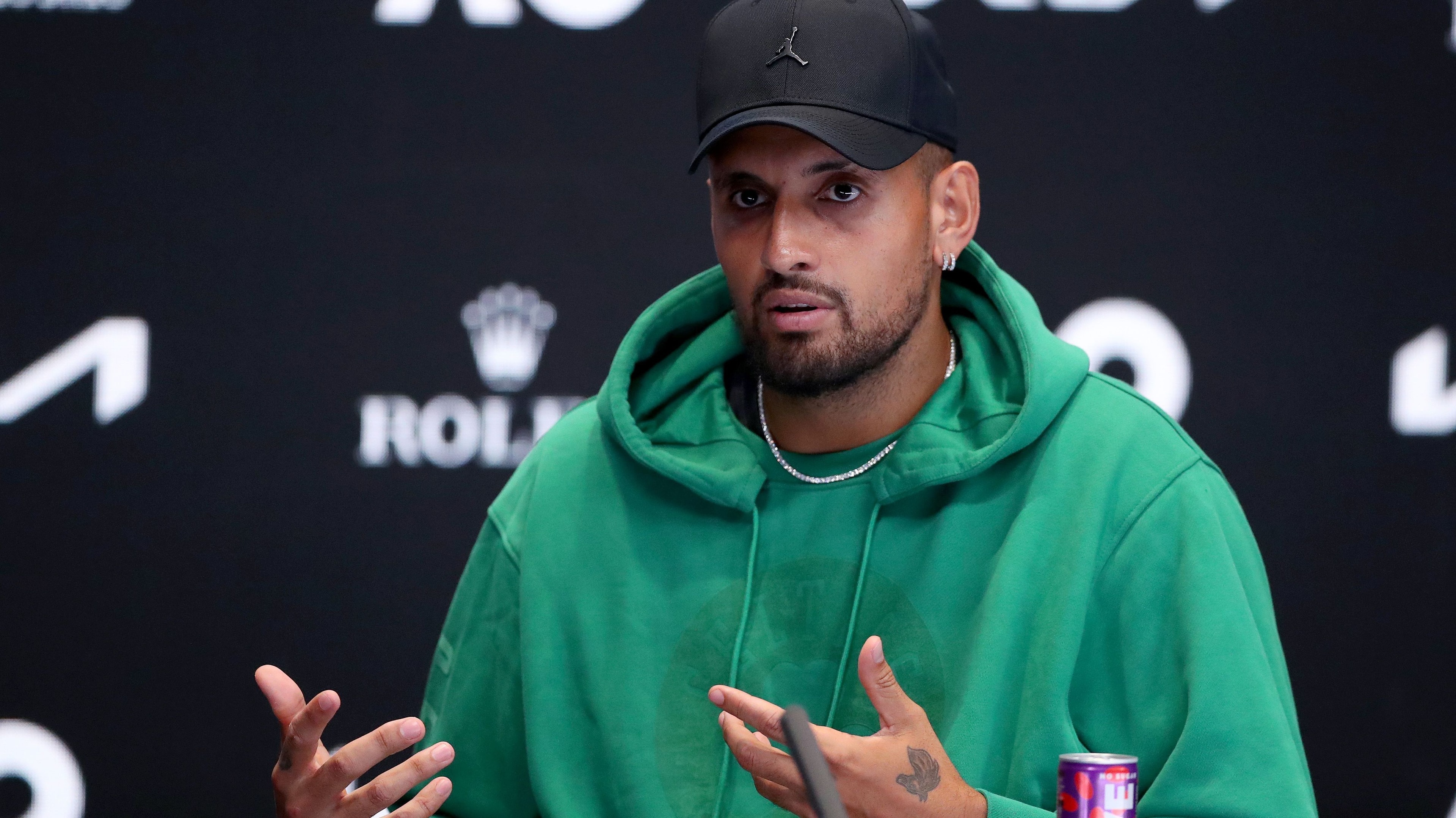 Tênis: flagrado com cocaína, Kyrgios pega pena branda por doping