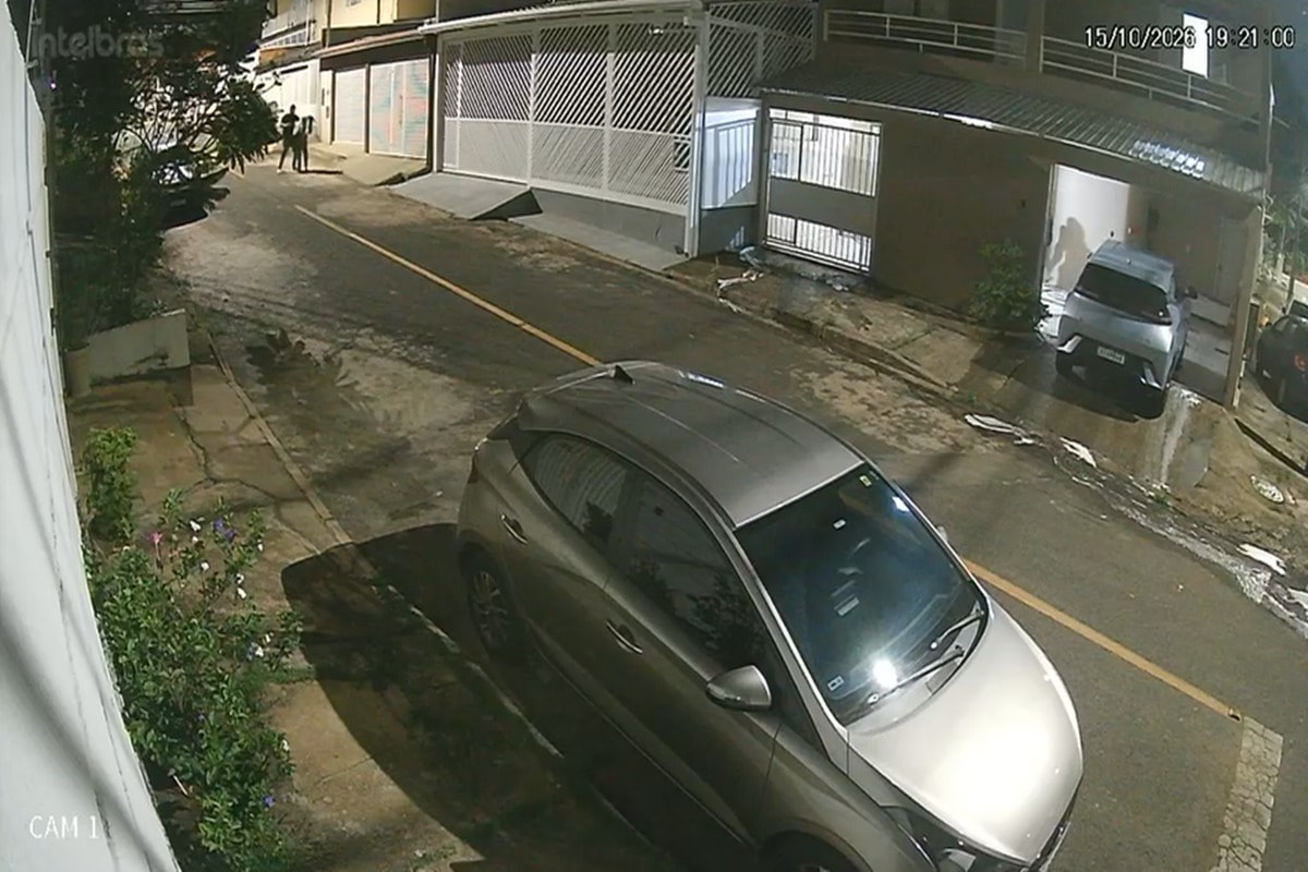 Câmeras flagram momento em que homem agride e atira em ex-companheira no DF