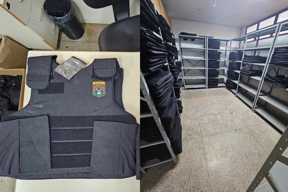 Suspeita de furtar coletes balísticos do Detran se apresenta e é presa