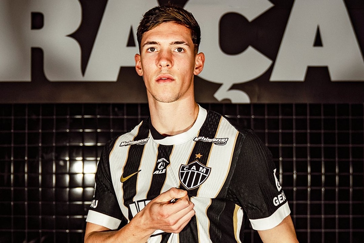 Atlético-MG oficializa a contratação de Thiago Borbas, ex-Bragantino
