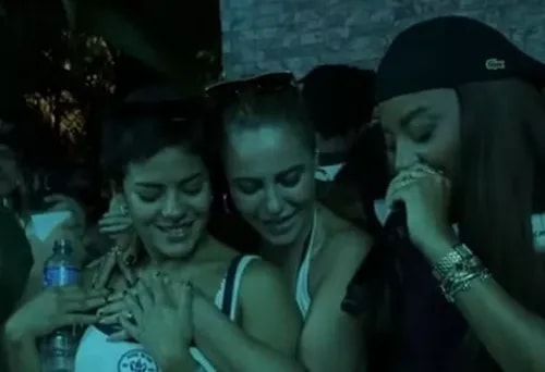 Paolla Oliveira e Bella Campos dançam coladinhas e web especula affair