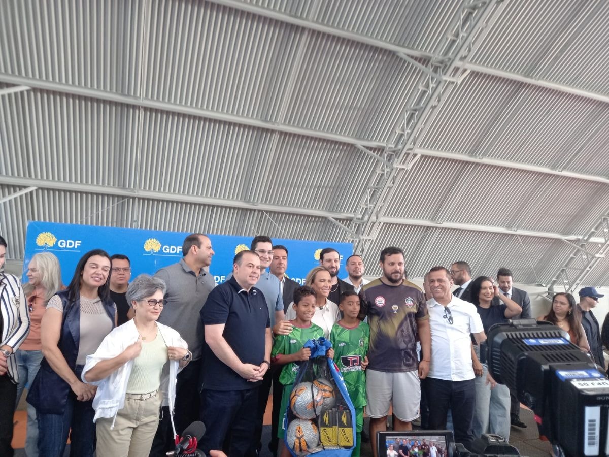 Ginásio de esportes de Samambaia é reinaugurado após reforma