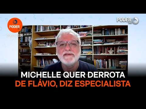 Michelle quer derrota de Flávio Bolsonaro, diz especialista