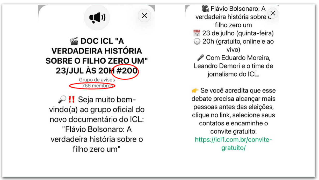 PL aciona TSE e diz que ICL faz propaganda antecipada contra Flávio