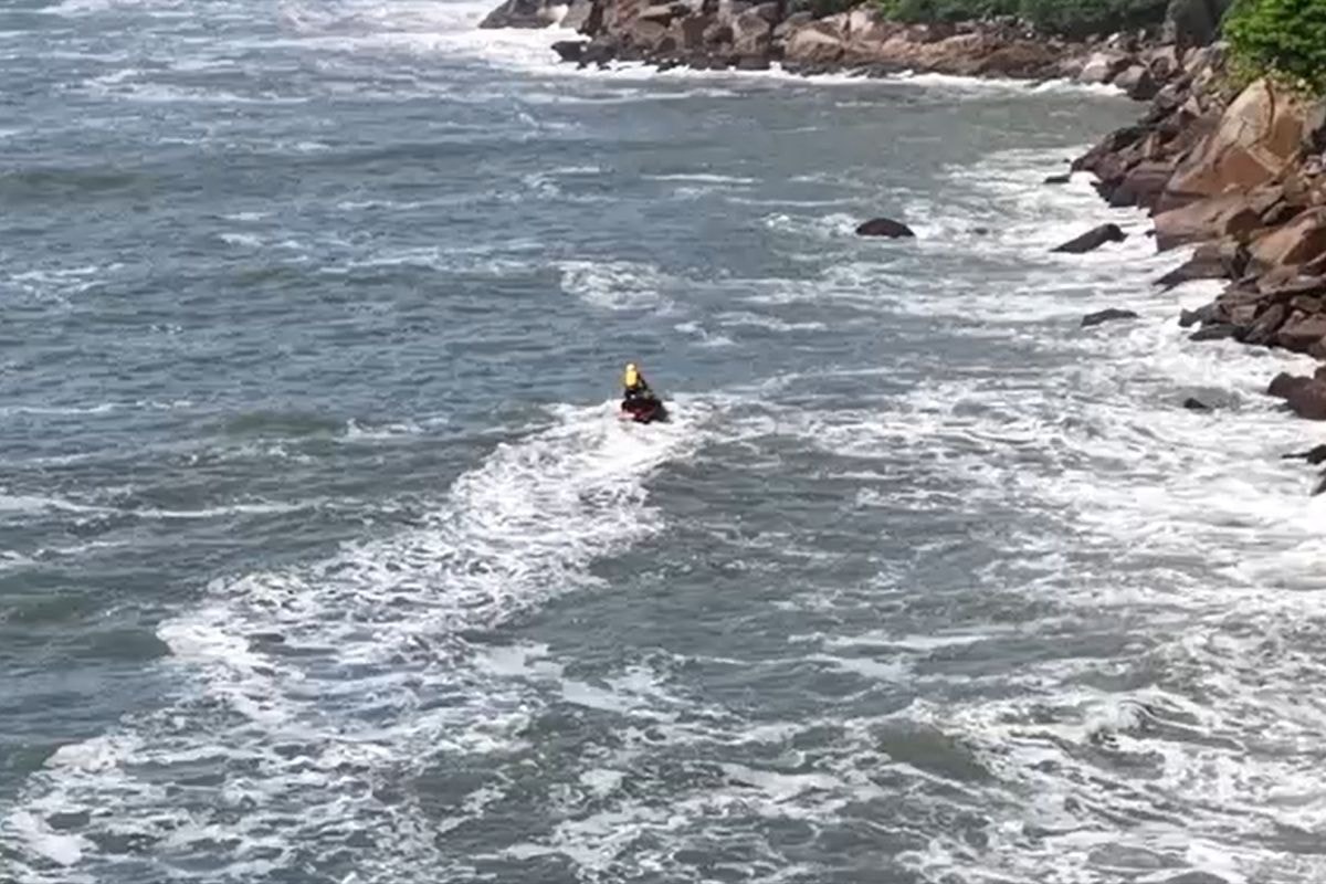 Após 8 dias de buscas, corpo de turista é encontrado no litoral de SP