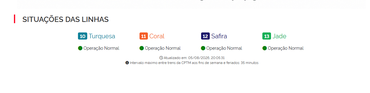 Linhas de trem da CPTM voltam a operar normalmente após fim da greve em SP
