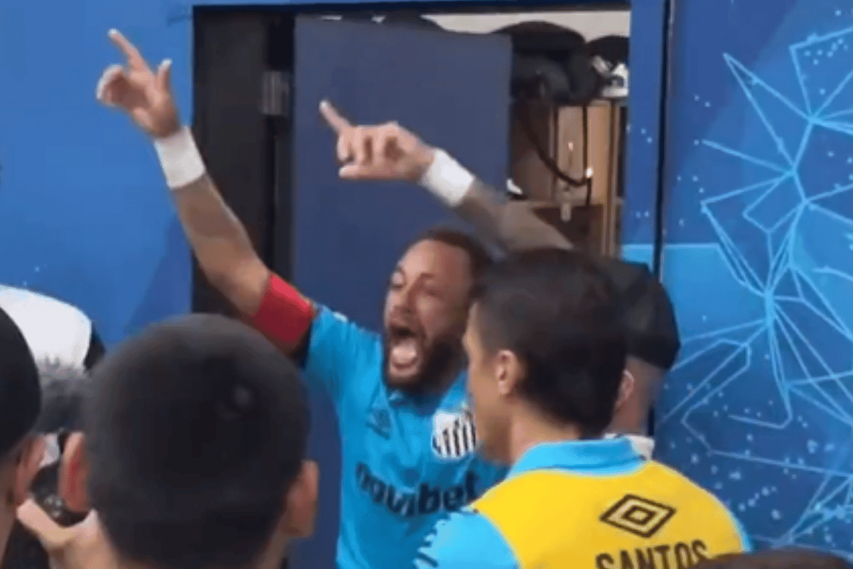 Neymar provoca dirigentes do Remo no túnel do Mangueirão: "Eliminado"