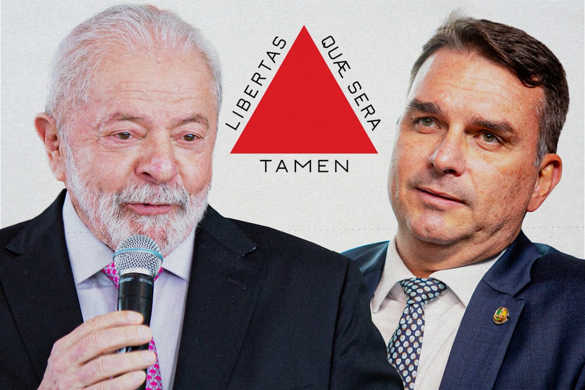 Quaest: em MG, Flávio Bolsonaro e Lula empatam no 1º turno