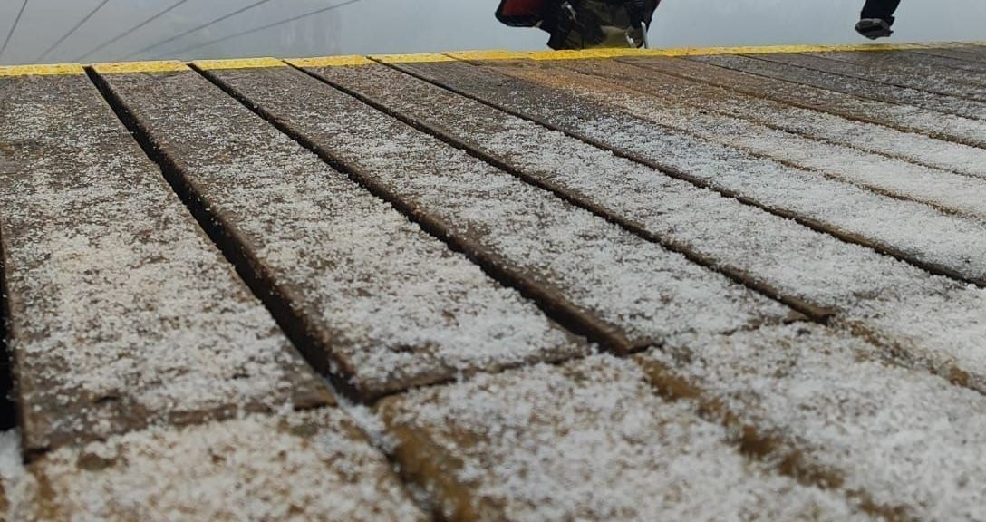 Com -6°C, Sul registra geada e temperaturas abaixo de zero; veja imagens