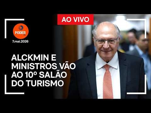 Ao vivo: Alckmin, Guimarães e ministros vão ao 10º Salão do Turismo