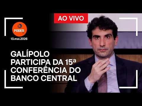 Ao vivo: Galípolo participa da 15ª Conferência do Banco Central