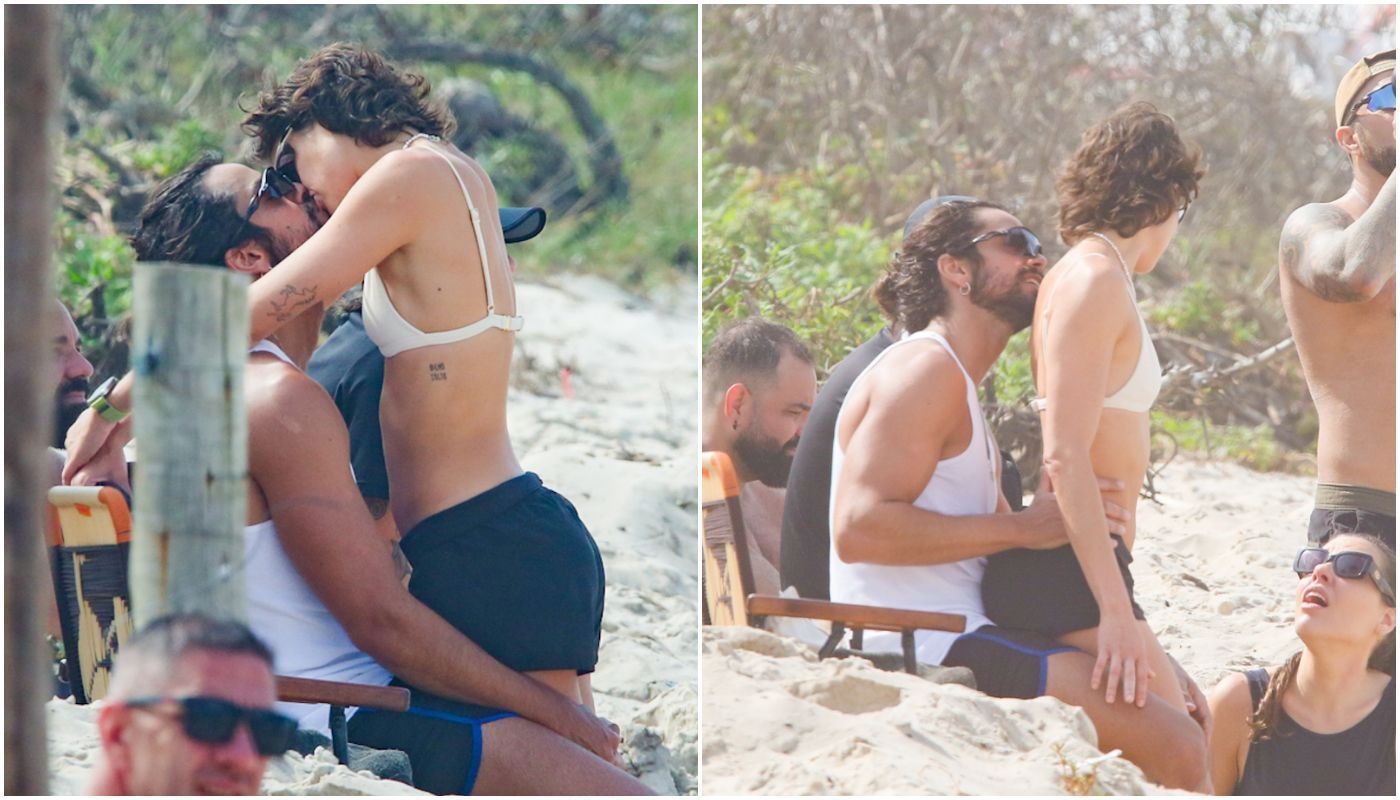 Maisa faz yoga de biquíni em Miami e surge de ponta-cabeça; veja