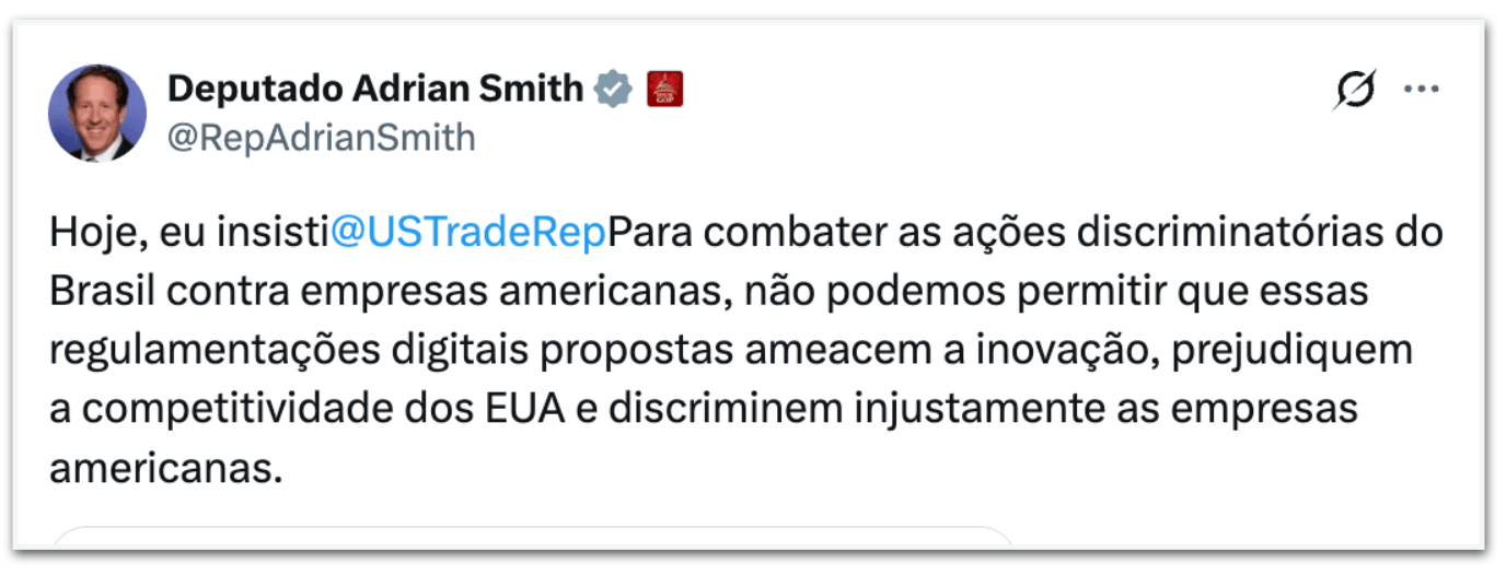 Governo Lula vê pressão por big techs como influência eleitoral dos EUA