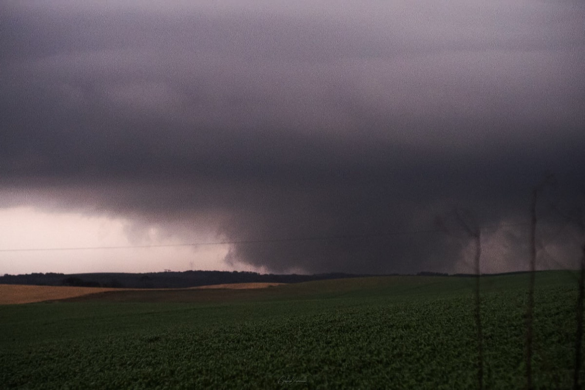 Defesa Civil investiga possível passagem de tornado em município de SC
