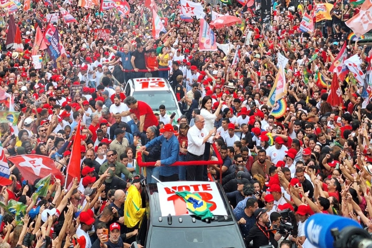 Lula sobre atos de campanha deste sábado: "É o povo que está organizando"