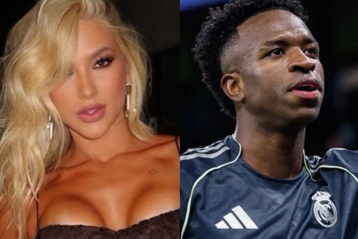 Virginia foi a jogo de Vini jr antes de revelar término. Veja fotos
