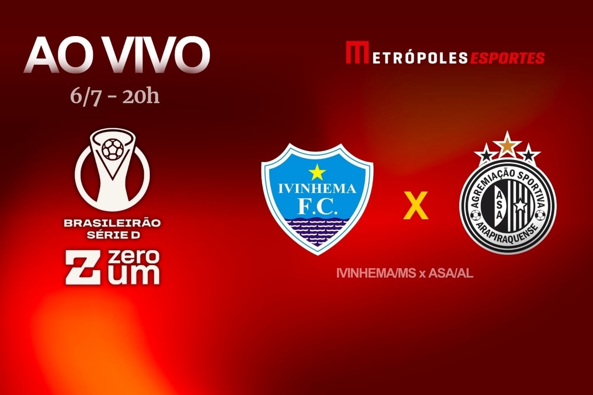 Série D ZeroUm: Metrópoles transmite Ivinhema-MS x ASA-AL ao vivo