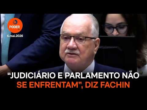 Judiciário e Legislativo “não se enfrentam”, diz Ministro Edson Fachin