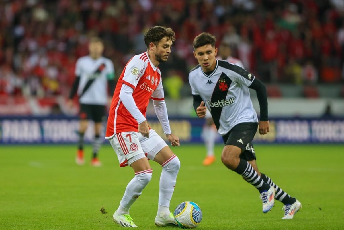 Brasileirão: saiba onde assistir a Internacional x Vasco da Gama