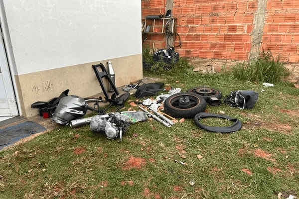 Operação mira esquema de furtos e desmanche de motocicletas em SP