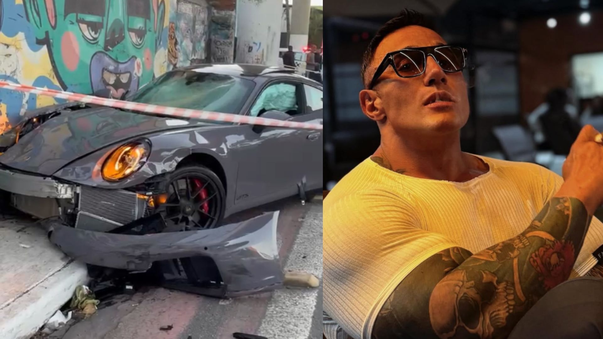 Fábio Giga e o Porsche: entenda o que prevê a lei após acidente em SP