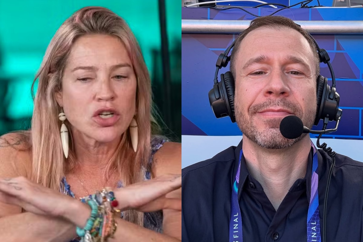 "Um imbecil total", diz Luana Piovani sobre Tiago Leifert
