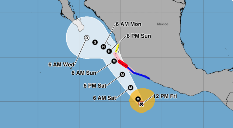 Tempestade subtropical Josephine se afasta da Costa Leste dos EUA
