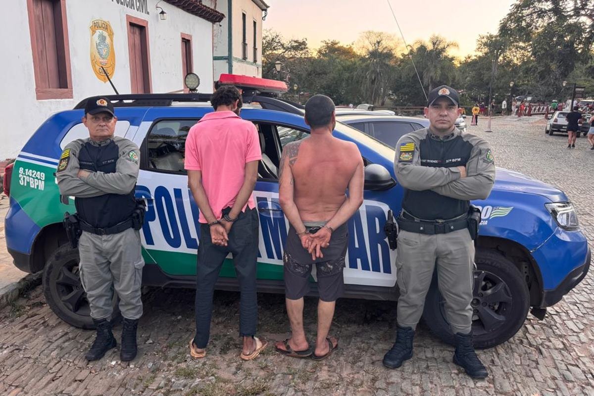 Homens são presos após espancar e estuprar menino em Pirenópolis. Veja vídeo