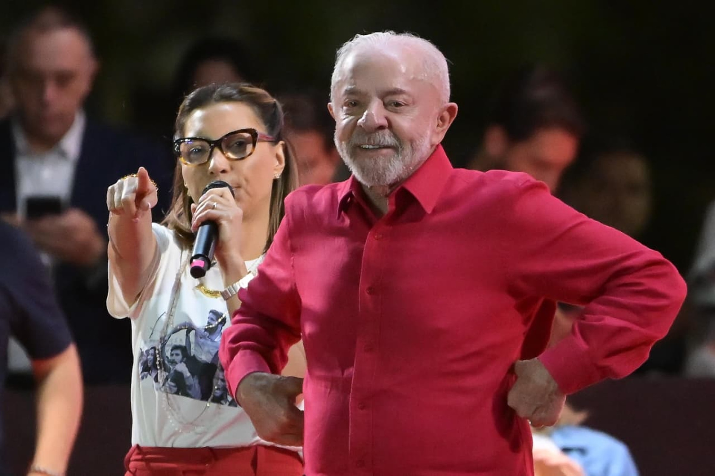 Em Alagoas, Janja chama adversário de Lula nas eleições de "Flávio Vorcaro"