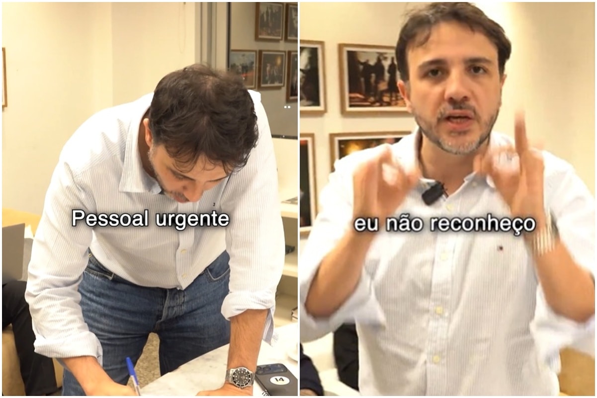 Renan Santos ironiza Flávio Bolsonaro e também se autodeclara presidente
