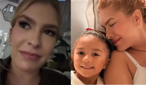 Lore Improta desabafa após susto com Liz: 'Tivemos que ir ao hospital'