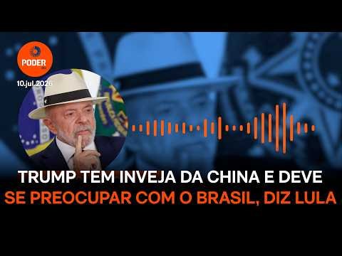 Lula diz que Trump deve se preocupar com Brasil por terras-raras