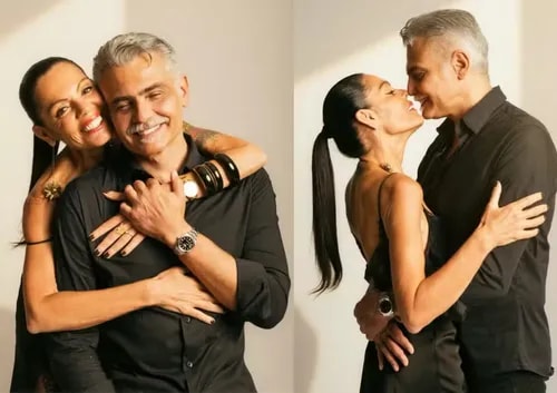 Tarcísio Filho e Mocita Fagundes estão juntos há 17 anos e moram em cidades diferentes; entenda a história
