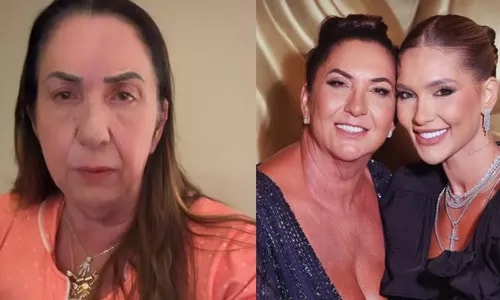 Mãe de Virginia manda recado após filha ser xingada em jogo da Seleção